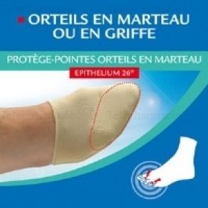 Protège Pointes Orteils Epithelium 26 Taille L