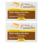 ROGÉ CAVAILLÈS Savon surgras lait miel Lot de 2 pains de 250g