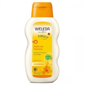 WELEDA - Bébé - Huile de toilette bio au calendula 200ml