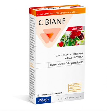 PILEJE - C BIANE -  Acérola 20 comprimés