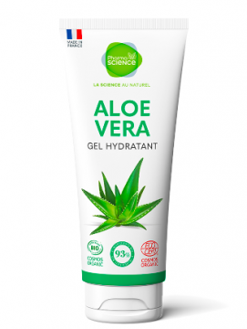 PHARMASCIENCE - Aloe vera gel hydratant 200ml