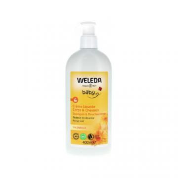 WELEDA - Crème lavante corps & cheveux calendula 400ml