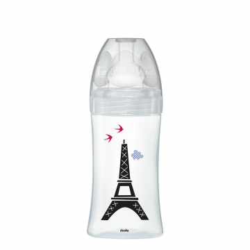 DODIE BIB 2 SENS 270ML 0-6M VERRE PARIS