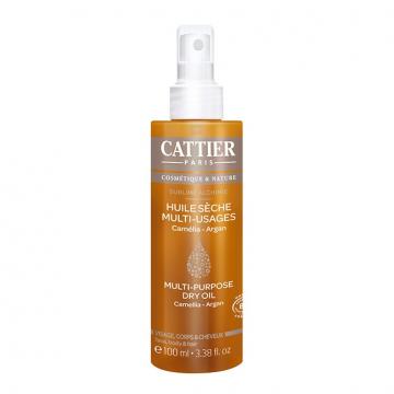 CATTIER - Soin du Corps Huile Sèche Multi-Usages Sublime Alchimie Bio 100ml