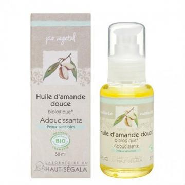 HAUT SEGALA - Les huiles végétales d'amande douce vierge biologique 50ml