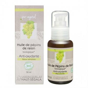 HAUT SEGALA -  Les huiles végétales de pépin de raisin vierge biologique 50ml