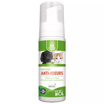 VETOBIOL - Lotion spray Bio anti-odeurs chien & chat 240ml