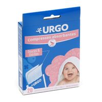 URGO COMPRESSES 7,5 X 7,5 BT 20