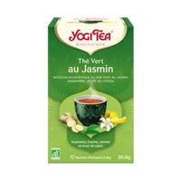 YOGI TEA THE VERT JASMIN BIO X17