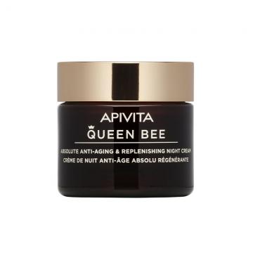 APIVITA - QUEEN BEE - Crème de nuit anti-âge absolu régénérante texture légère 50ml