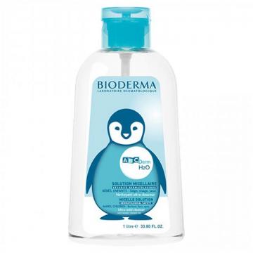 ABCDERM - ABCDerm H2O Solution micellaire ultra douce nettoyante sans rinçage bébé 1L