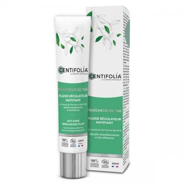 CENTIFOLIA - Fraîcheur de thé fluide régulateur matifiant bio 40ml