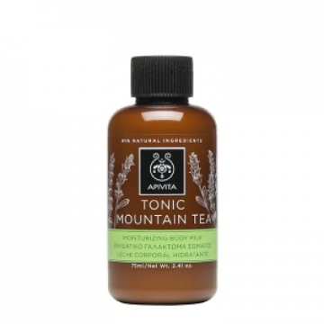 APIVITA - TONIC MOUNTAIN TEA - Mini Lait Corporel Hydratant 75ml