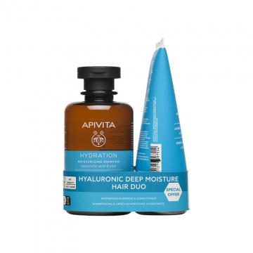 APIVITA - HYDRATATION - Duo Hydratation Shampoing 250ml et Après-Shampoing 150ml