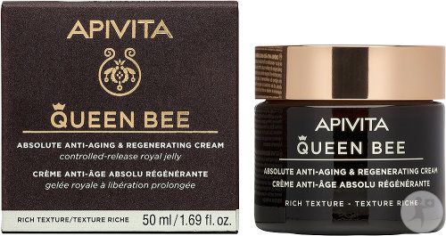 APIVITA - QUEEN BEE - Crème anti-âge absolu régénérante texture riche 50ml