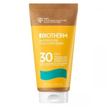 BIOTHERM - WATERLOVER FACE SUNSCREEN - Crème Solaire Protectrice Visage Anti-Âge SPF30 50ml