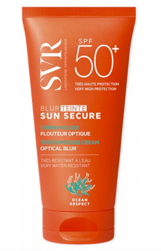 SVR - Sun secure blur crème mousse flouteur optique SPF50+ Teinté 50ml