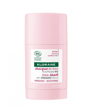 KLORANE - Masque visage stick apaisant à la pivoine bio 25g