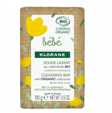 KLORANE - Bébé solide lavant bio 100g