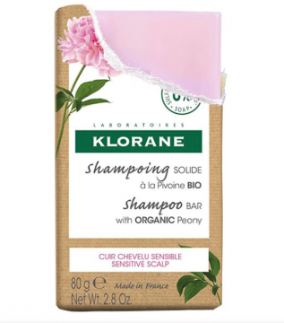 KLORANE -  Pivoine shampoing solide bio 80g