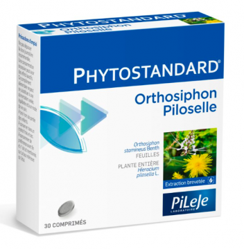 PILEJE - PHYTOSTANDARD - Orthosiphon et Piloselle Bio 30 comprimés