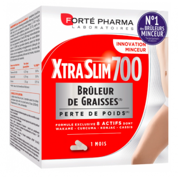 FORTE PHARMA - XtraSlim 700 - Brûleur de Graisses Perte de Poids 120 gélules