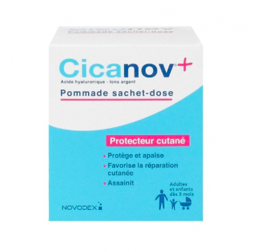 NOVODEX - CICANOV + - Pommade cicatrisante - 9 sachets