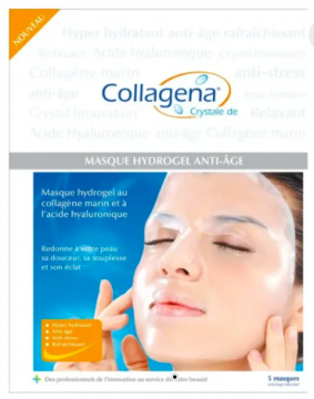COLLAGENA - 5 masques hydrogel anti-âge