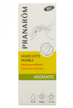 PRANAROM - Aromapic soirée d'été paisible mélange pour diffusion bio 10ml