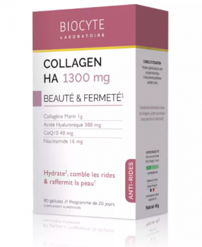 BIOCYTE - Collagen HA 1300mg 80 gélules