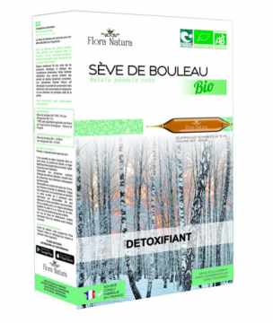 FLORA NATURA - Sève de bouleau detoxifiant bio 20x15ml