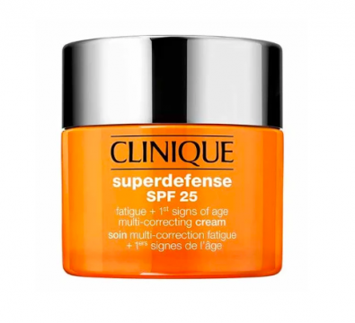 CLINIQUE - SUPERDEFENSE - SPF25 Soin multi-correction fatigue et 1er signes de l'âge 50ml