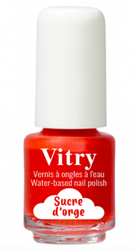 VITRY - Vernis à ongles à l'eau 4ml - Couleur : Sucre d'orge