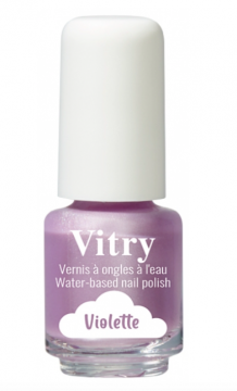 VITRY - Vernis à ongles à l'eau 4ml - Couleur : Violette