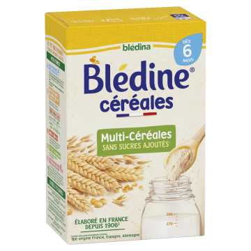 BLEDINE - Multi-Céréales sans sucres ajoutés 400g