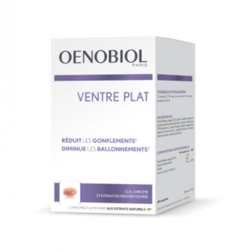 OENOBIOL - Ventre Plat - Gonflements Ballonnements 60 capsules