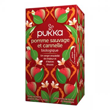 PUKKA - INFUSION pomme sauvage et cannelle 20 sachets