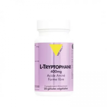 VIT'ALL+ - L-TRYPTOPHANE 400mg - Acide Aminé Forme libre 30 gélules végétales