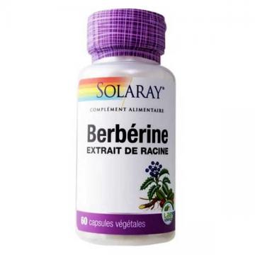 SOLARAY - Berbérine - Extrait de Racine 60 capsules végétales